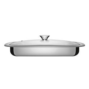 Assadeira Tramontina Cosmos com Tampa de Vidro 34 cm 2,2 L