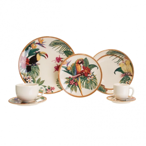 Aparelho de Jantar Amazônia 42 Peças - Porto Brasil